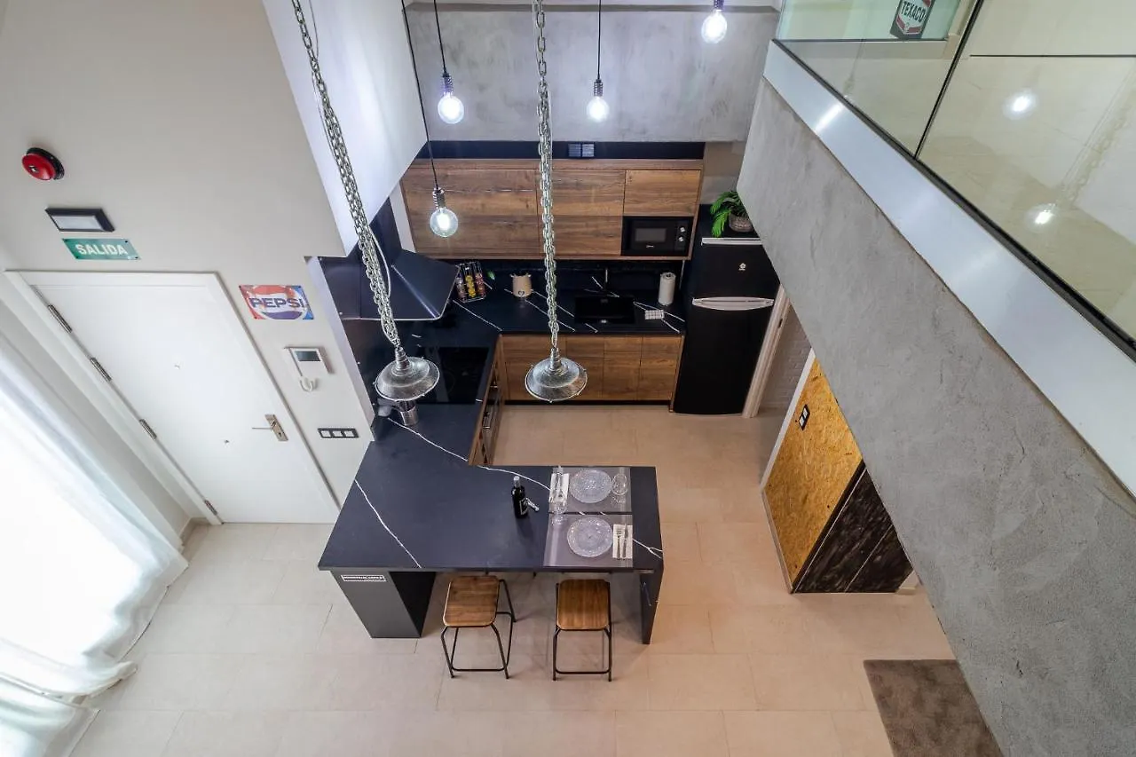 Flatguest Industrial Loft Plus By Marina Suites - Wifi لاس بالماس دي غران كاناريا شقة